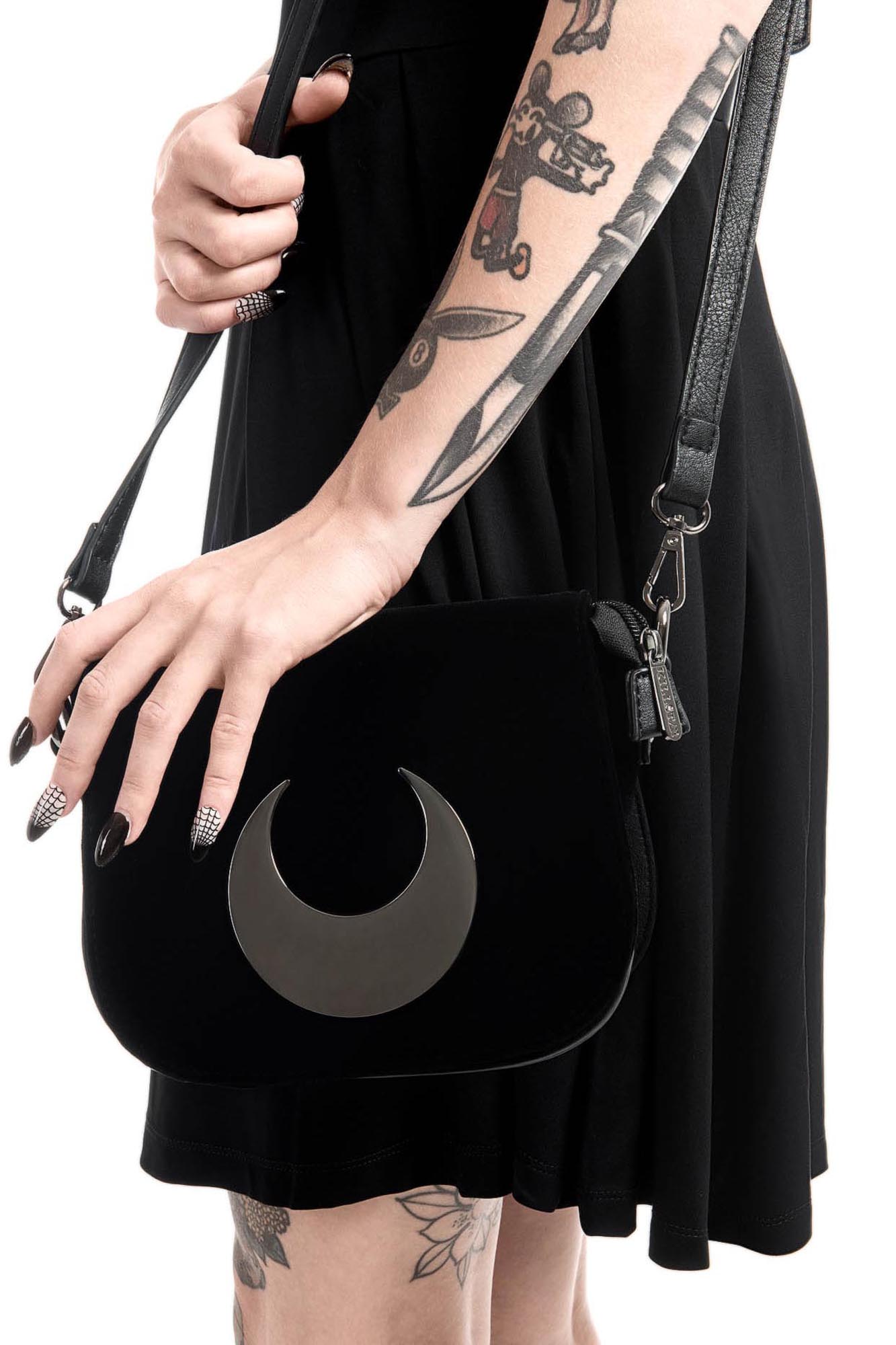 Super cute killstar newest bag with church and triple moon pattern.