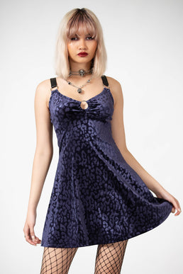 Cool Cat Dress [PLUM]