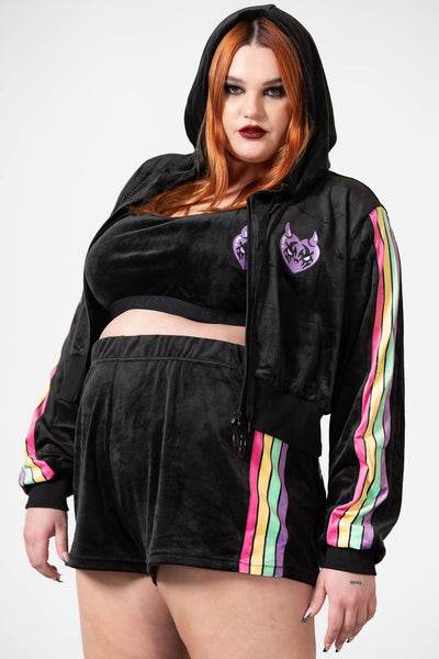 Coven Chill Velour Hoodie [PLUS]