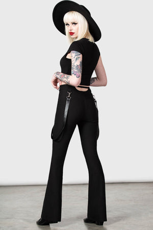 Cutout Bondage Trousers | Killstar