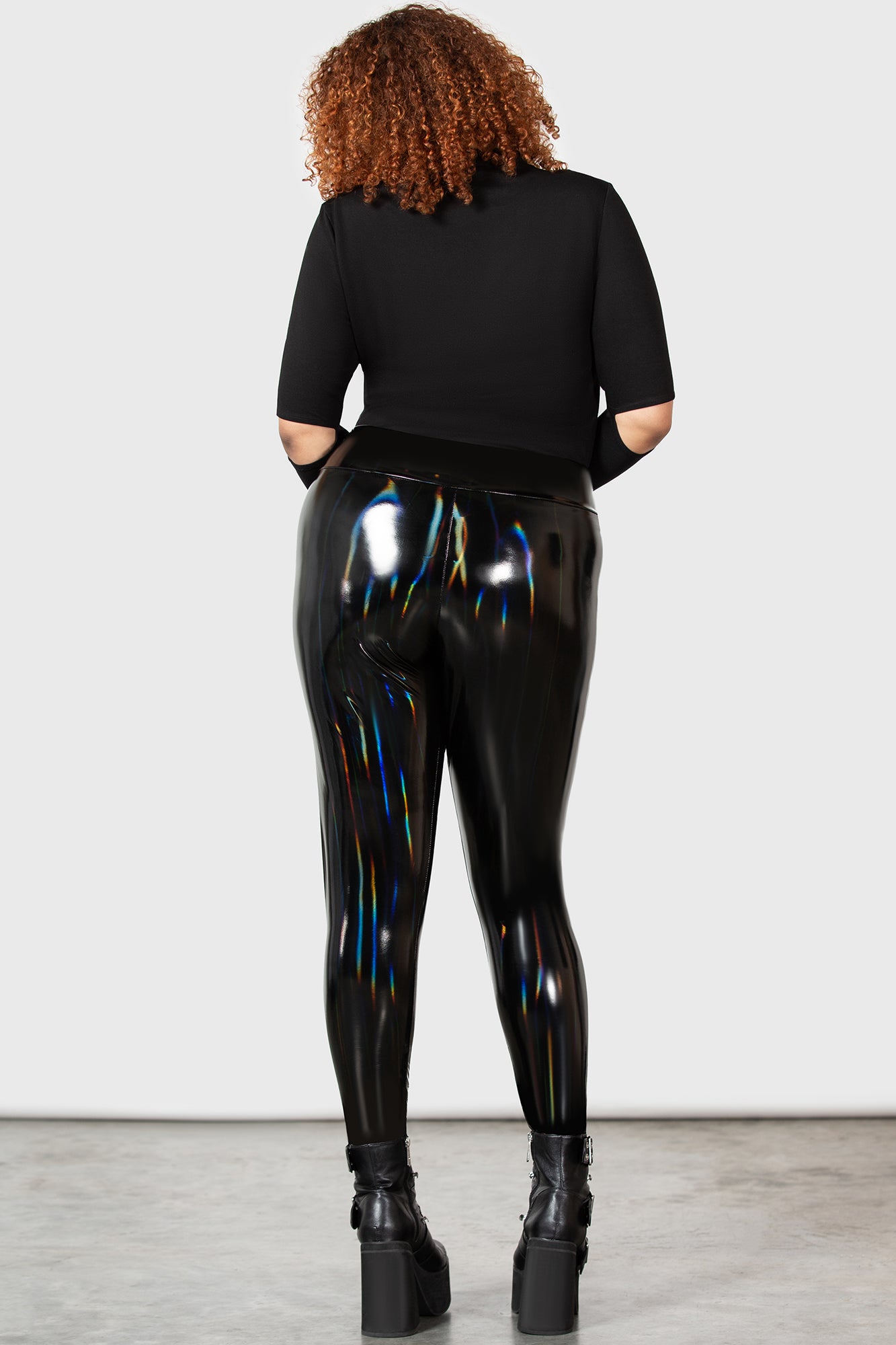 Darkwaves & Raves Leggings [PLUS] | Killstar