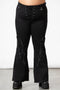 Dasia Lace-Up Bell Bottoms [PLUS]