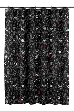 Devil Details Shower Curtain
