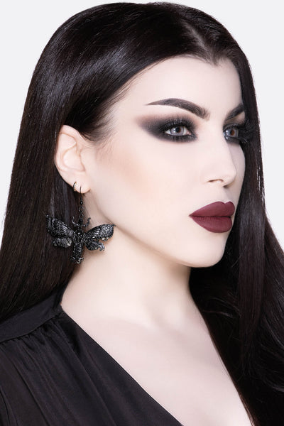 Top 66+ earrings for black dress latest