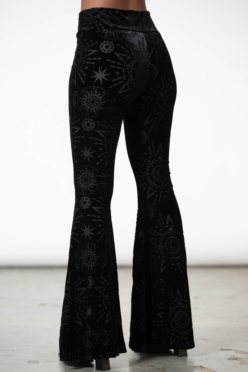 Evil Eye Burnout Bell Bottom | Killstar