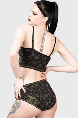 Innerwear.com.au - Sexy Womens #Underwear Goth Cage Bra #Garter