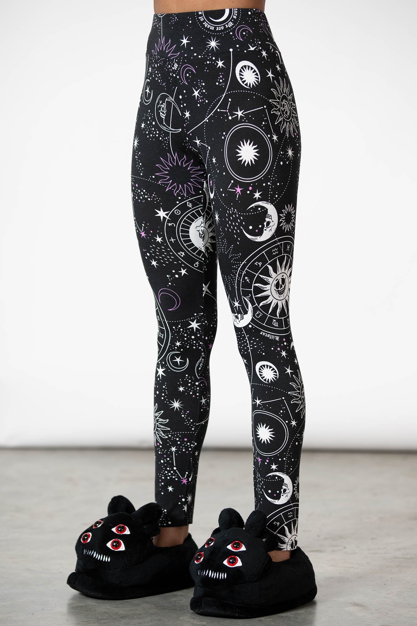 4xl Design Punk Rock Fashion Women Digital Print Galaxy Leggings