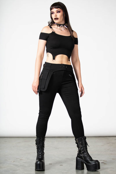 LM Active leggings - Print waist belt