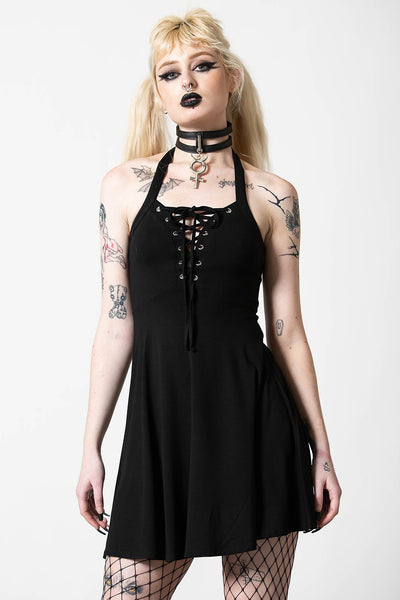 Gothica Halter Dress | Killstar