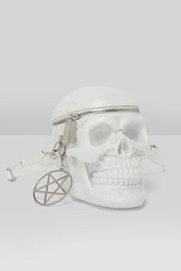 Grave Digger Skull Handbag [PEARL]