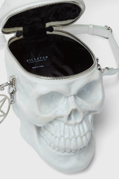 Black Skull Print Handbag – Plugin Trading Post