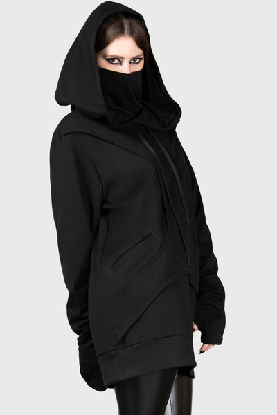 Oversized discount hooded top