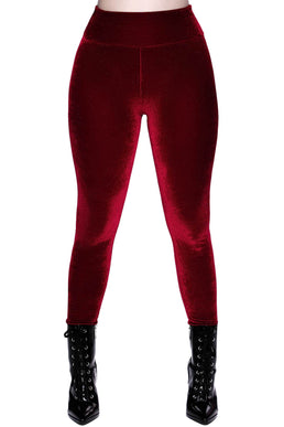 women's pants (leggings) KILLSTAR - Althea's Evil Velvet
