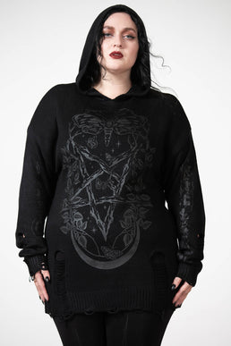 Hyperion Hooded Knit Sweater Resurrect