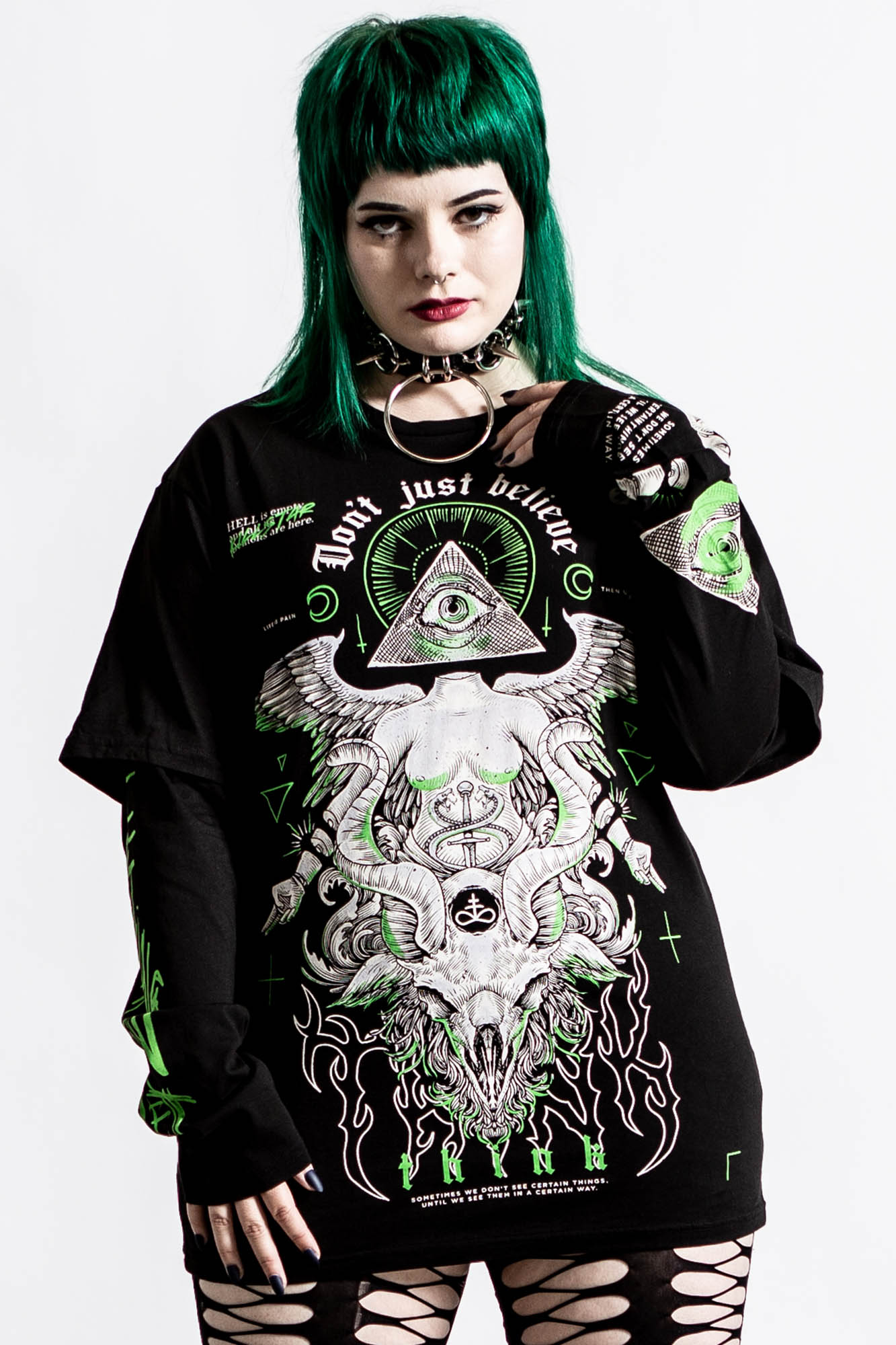 Illuminated 2-Layer Top | Killstar