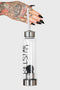 Killstar Crystal Glass Water Bottle