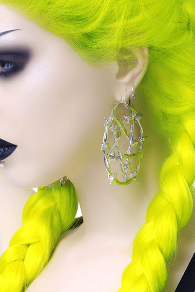 Life's A Witch Large Hoop Earrings [S]