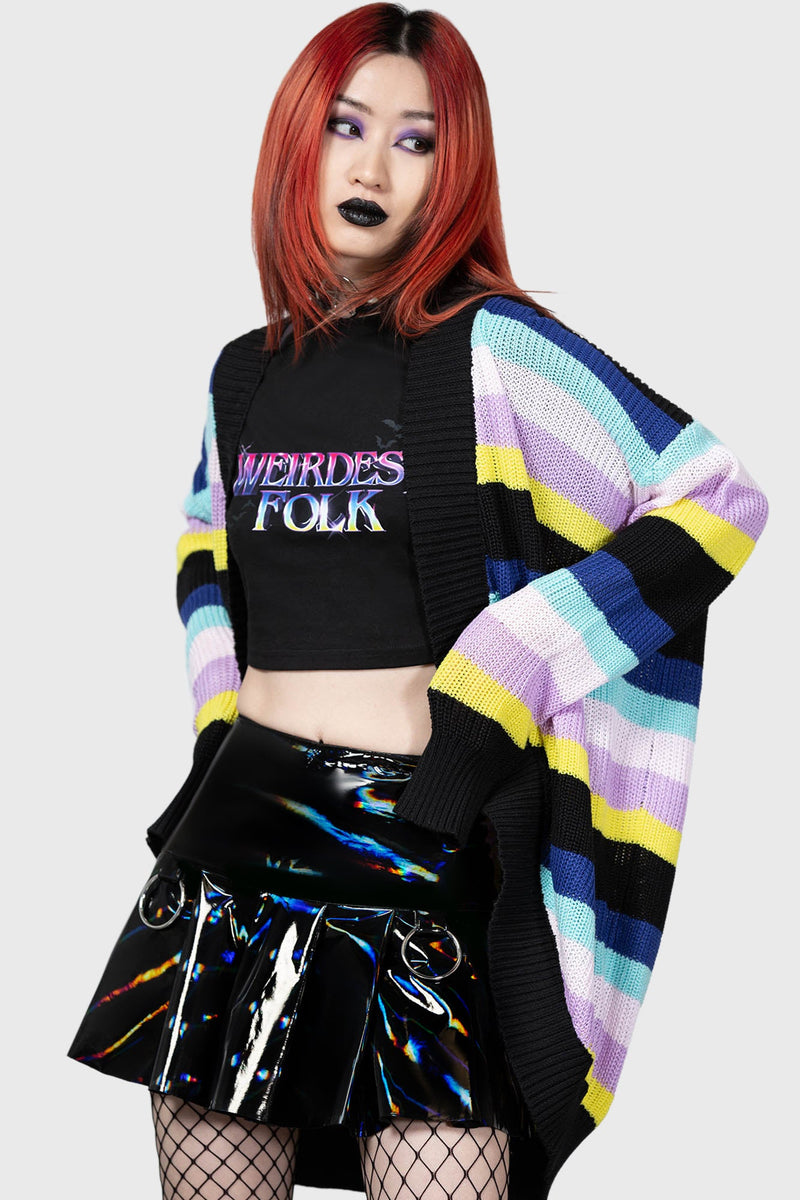 Neon's Ink Stain Skirt Killstar