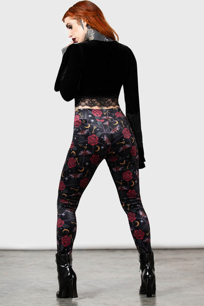 Women's pants (leggings) KILLSTAR - Lydia - STRIPE - KSRA003426