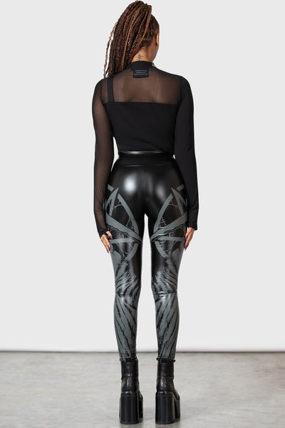 women's pants (leggings) KILLSTAR - Death Ray - KSRA003058 