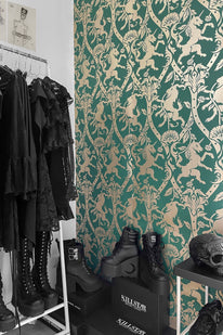 Royal Beast Wallpaper [EMERALD]