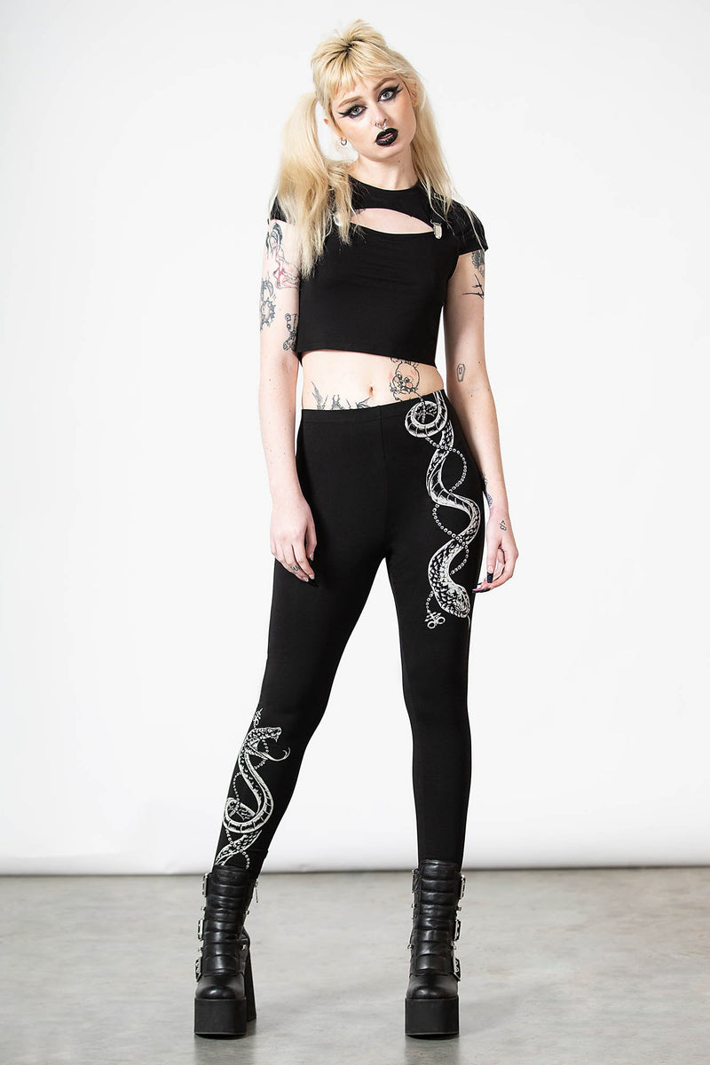 Serpent Storm Leggings | Killstar