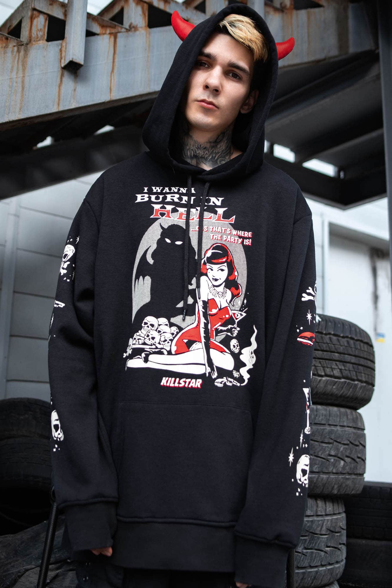 She Devil Hoodie | Killstar