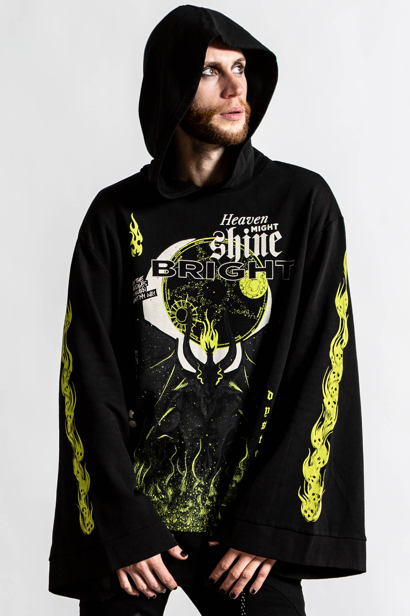 Shine Bright Oversized Hood Top | Killstar