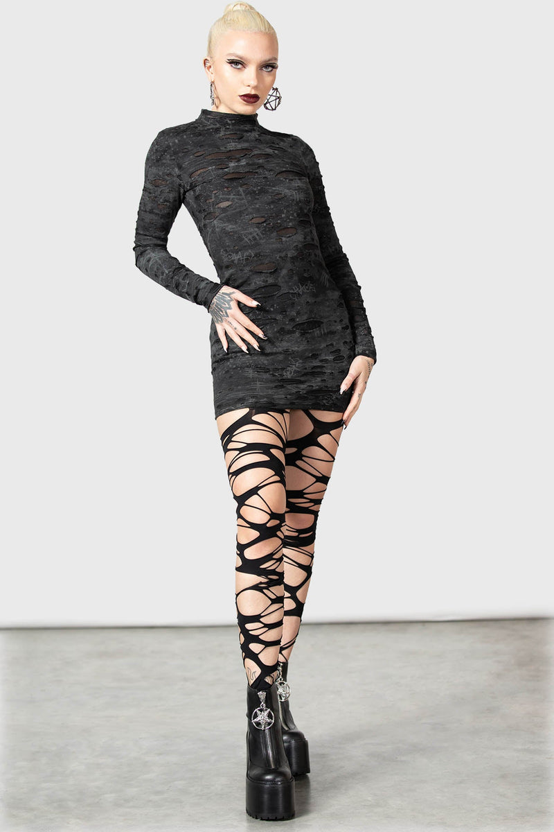 Shows Over Bodycon Dress | Killstar