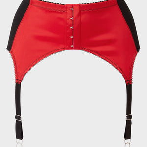 Scarlet Webutant Garter Belt