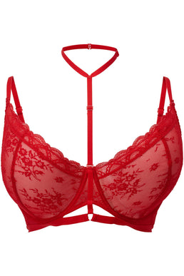 Women's bra KILLSTAR - Harlow's Seduction - Red - KSRA008416