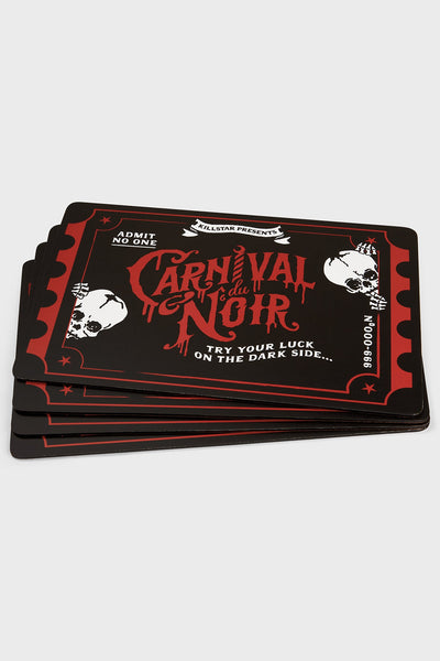 Sideshow Placemats (Set Of 4)