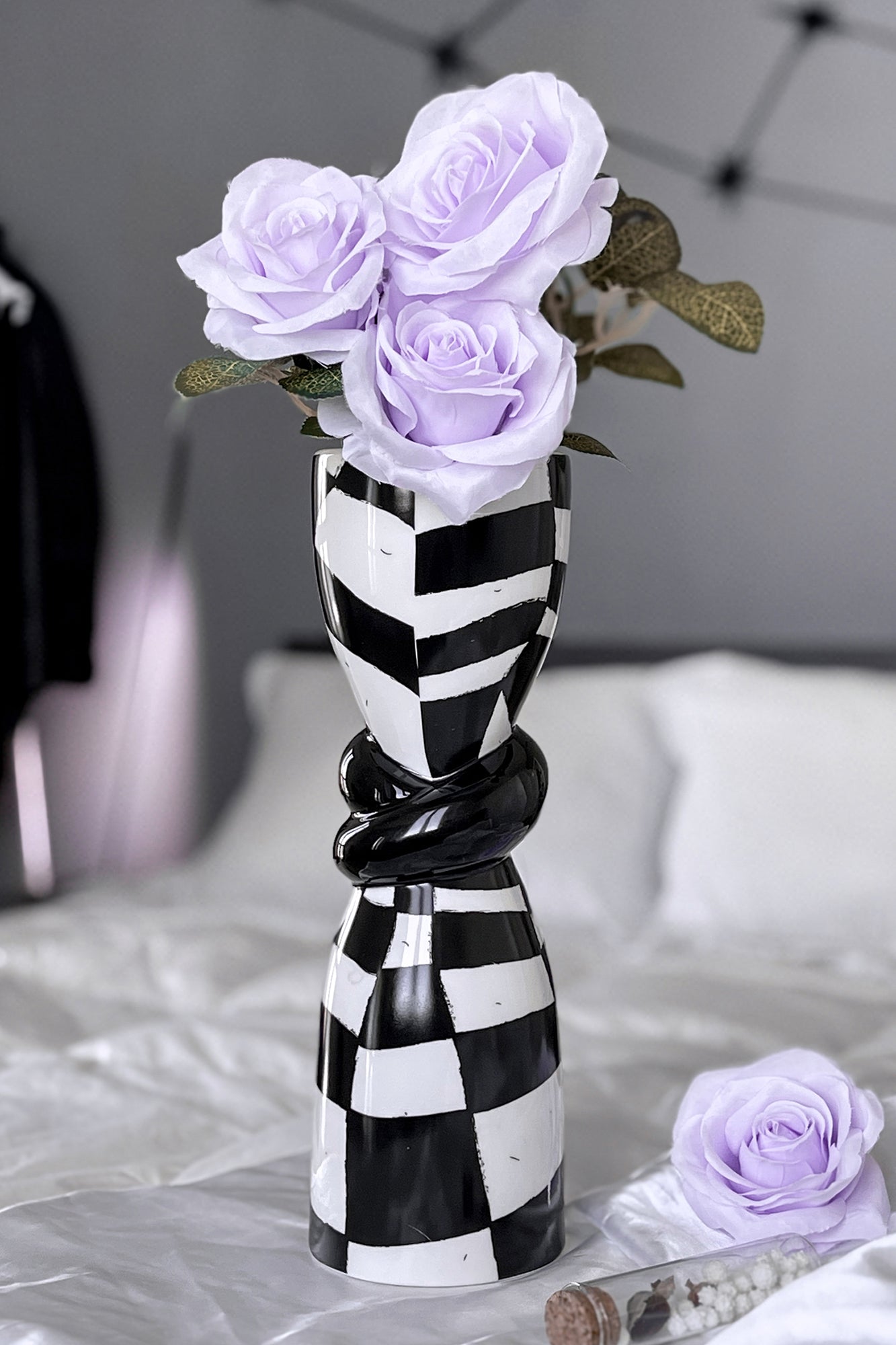 Authentic Tall Twisted vases