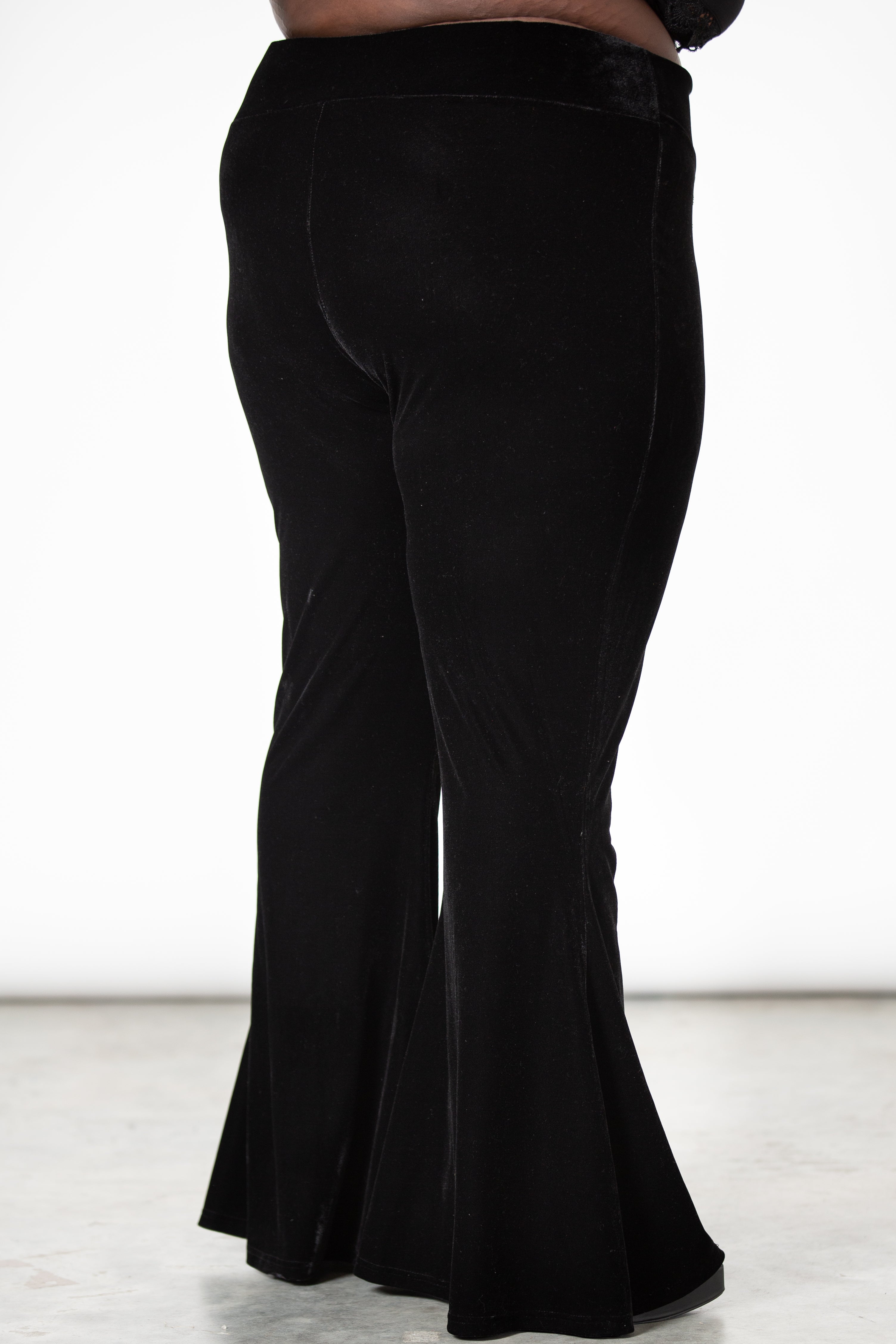 Double Layered Bell Bottom Pants
