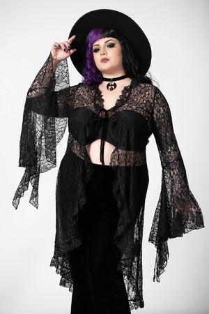 Vilania Lace Duster [PLUS] | Killstar