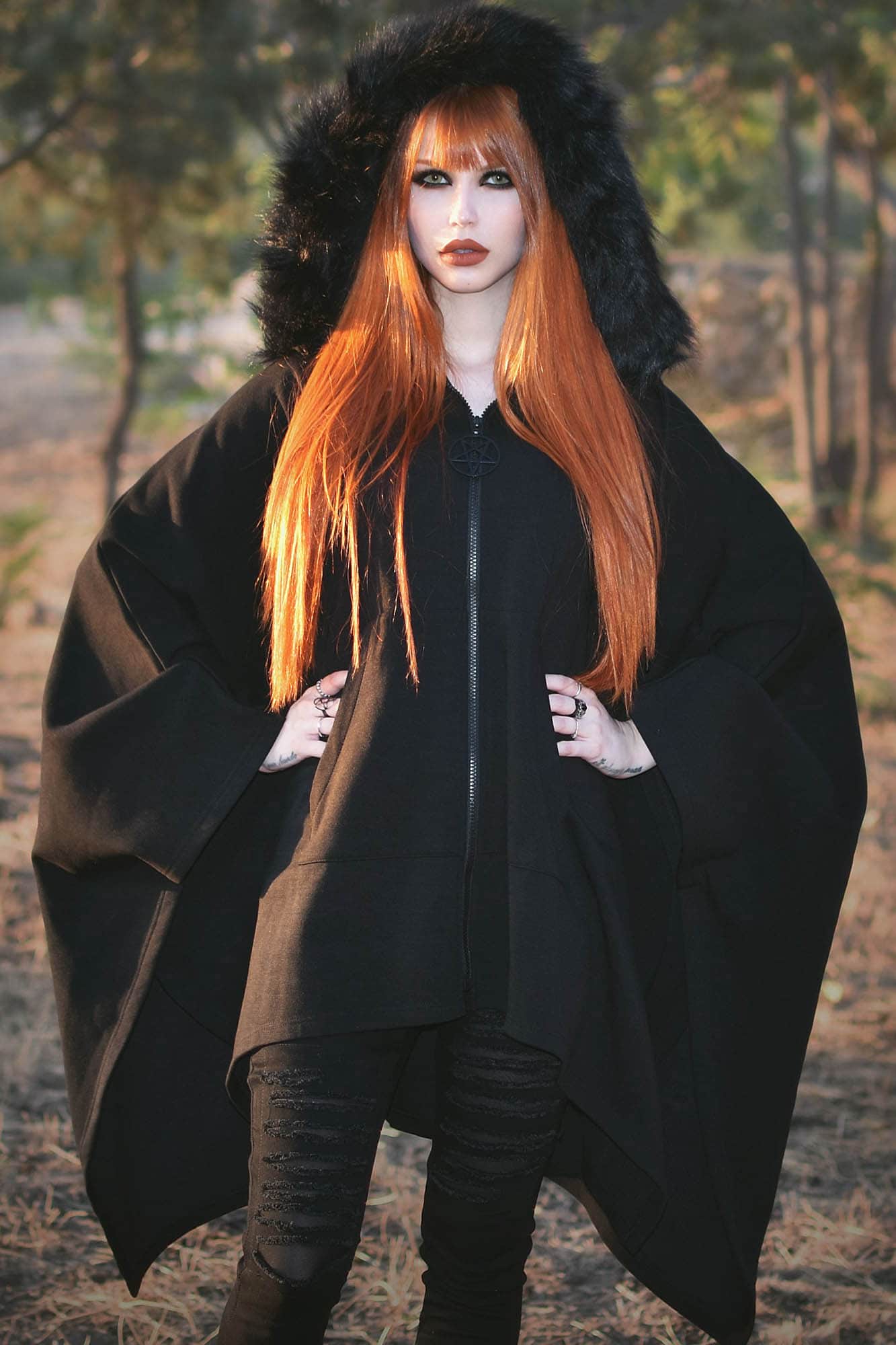 Enchanter Hooded Coat | Killstar