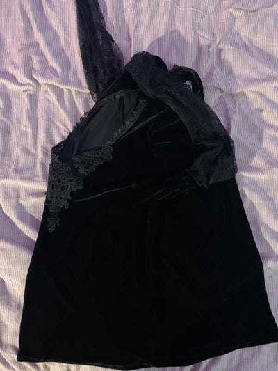 Victoria secret black lace cami size xs - Depop