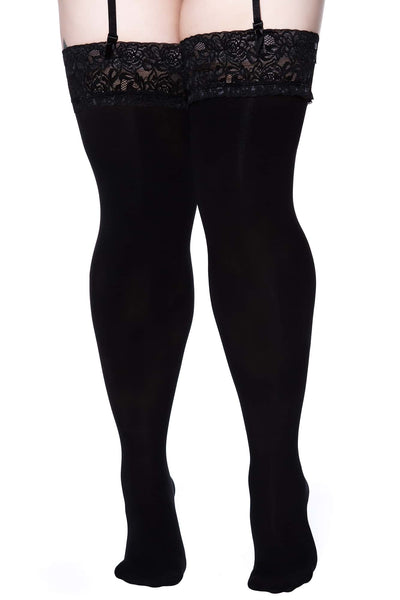 10 Places to Get Plus Size Tights and Thigh Highs (Extended Sizes Too!)